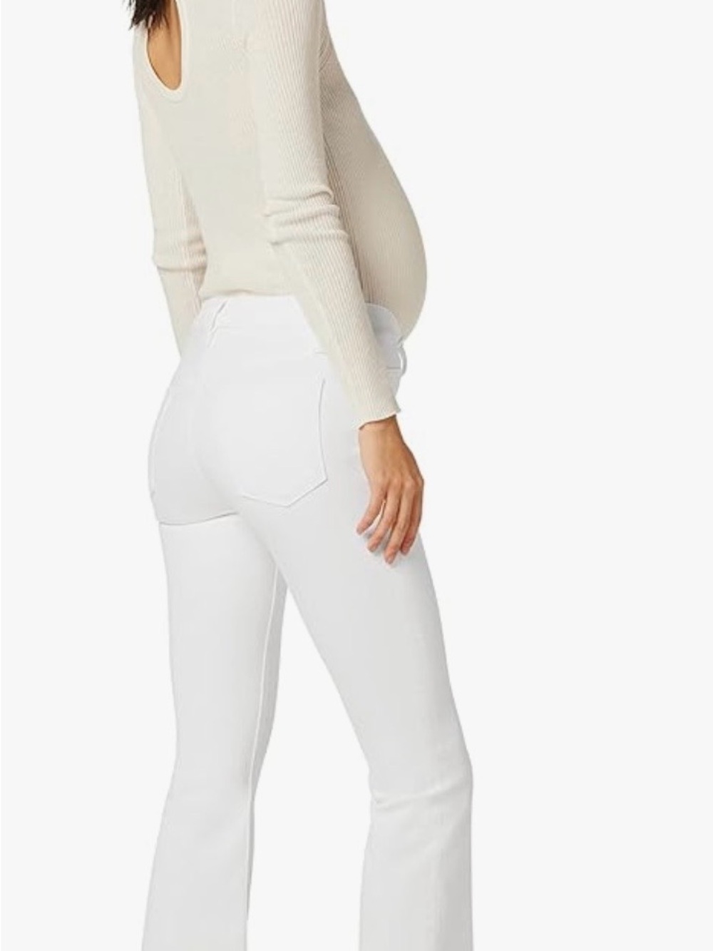 Hudson Women's Nico Mid-Rise Maternity Bootcut Jean - Picture 3 of 6